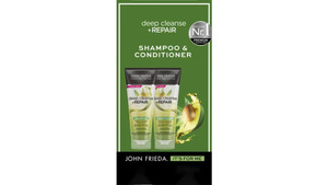 John Frieda deep cleanse + Repair Duo Shampoo + Condtioner