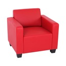 Bild 1 von Modular Sessel Loungesessel Moncalieri, Kunstleder ~ rot
