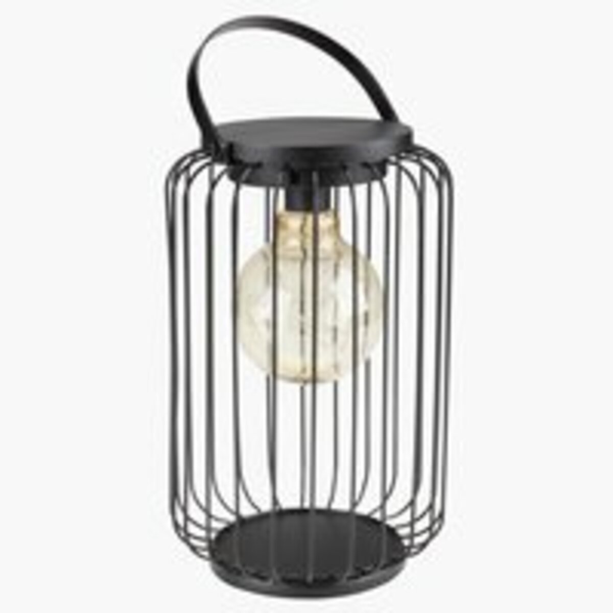 Bild 1 von Dekoleuchte GLENTE Ø18xH35cm schwarz