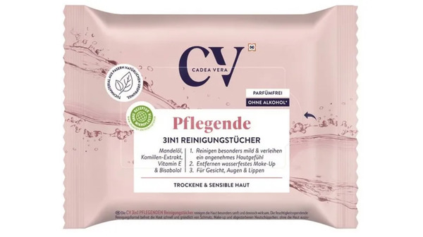 Bild 1 von CV 3in1 pflegende Reinigungstücher