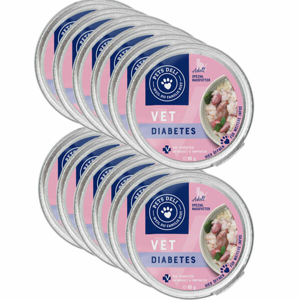 Bild 1 von Pets Deli Nassfutter VET Diabetes, 12er Pack