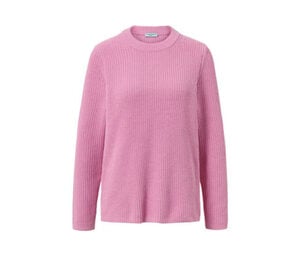 Grobstrickpullover, rosa