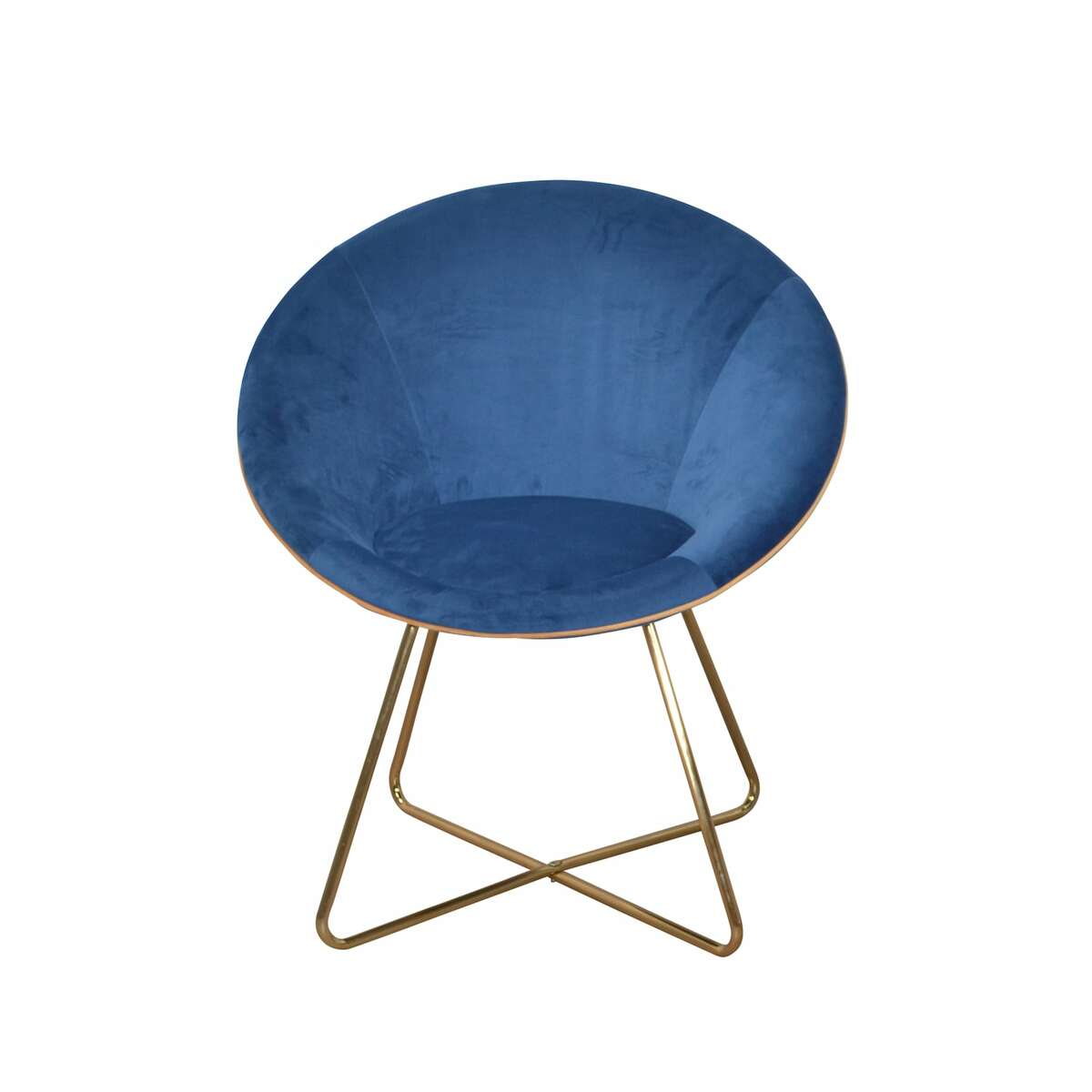 Bild 1 von möbel direkt online Samt-Polsterstuhl (1Stück) Nelly