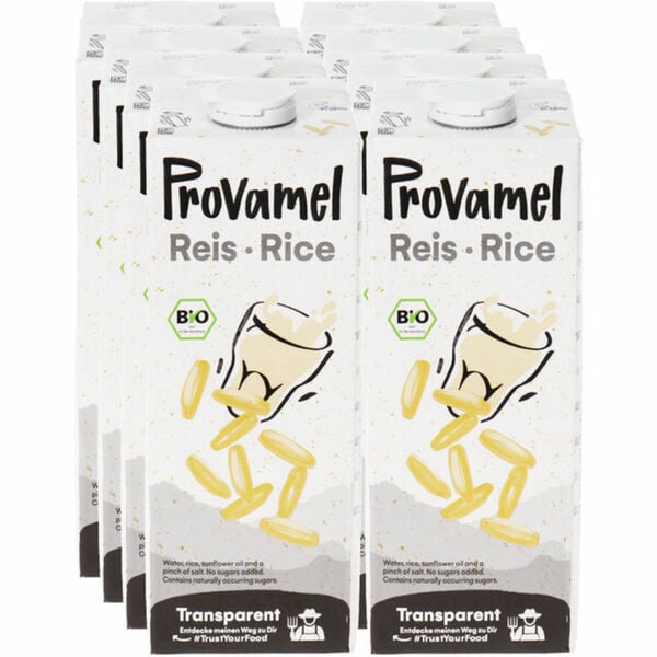 Bild 1 von PROVAMEL BIO Reisdrink Natur, 8er Pack