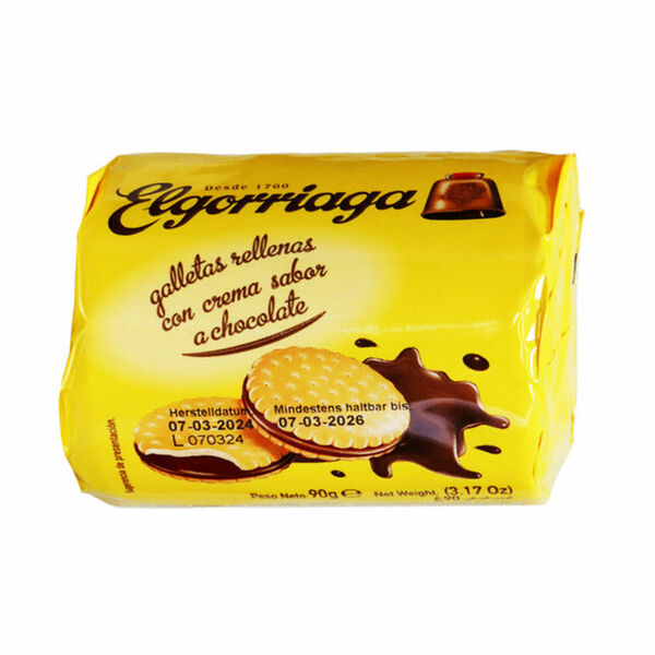 Bild 1 von Elgorriaga Doppelkekse Schokolade