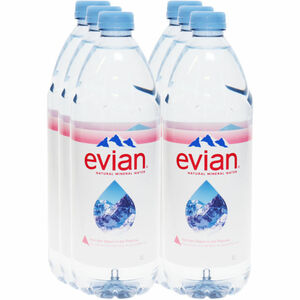 Evian Wasser still, 6er Pack (EINWEG) zzgl. Pfand