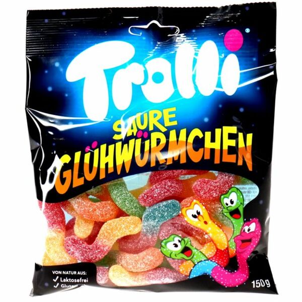 Bild 1 von Trolli 2 x Saure Glühwürmchen