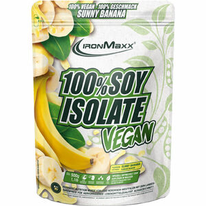 IronMaxx 100% Sojaprotein Isolate Banane