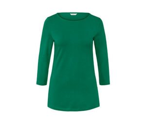 Shirt mit 3/4-Arm, grün
