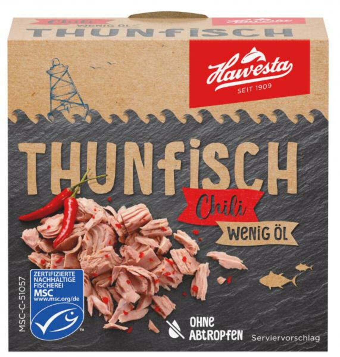 Bild 1 von Hawesta Thunfisch Chili wenig Öl