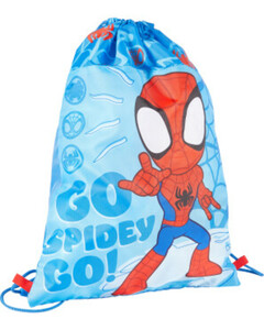Spidey und seine Super-Freunde Sportbeutel, Spider-Man, ca. 28 x 39 cm, blau/rot