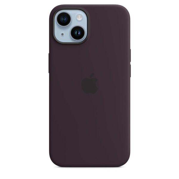 Bild 1 von iPhone 14 Silikon Case mit MagSafe - Holunder Handyhülle