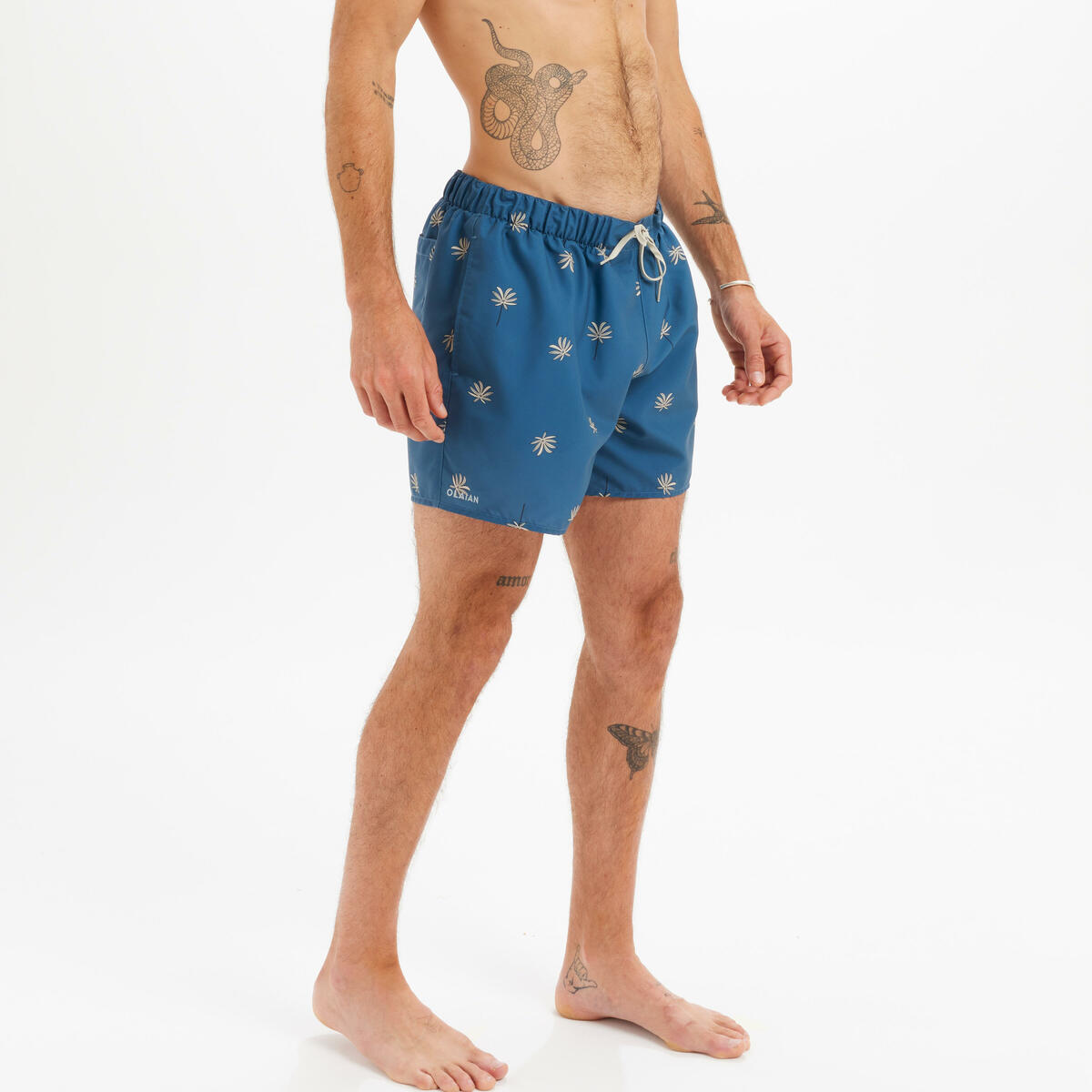 Bild 1 von Boardshorts Herren 15" Cycas 100 blau Blau