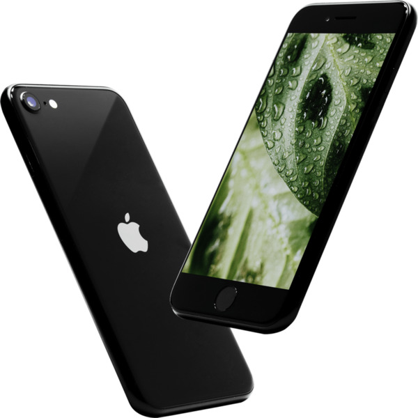 Bild 1 von iPhone SE (2020) 128GB Schwarz Premium Refurbished Smartphone