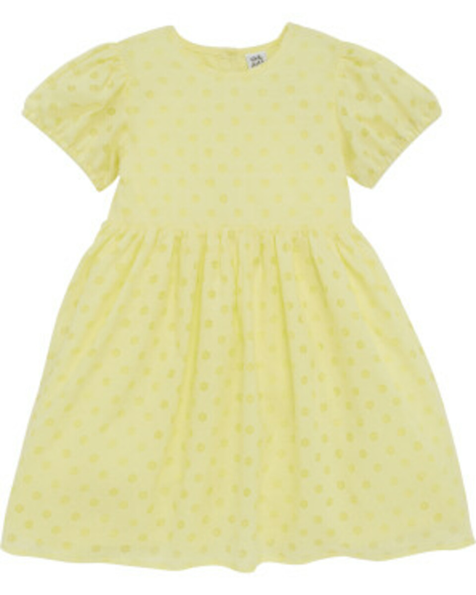 Bild 1 von Kleid Ausbrenneroptik, Kiki & Koko, Blumenmuster, hellgelb