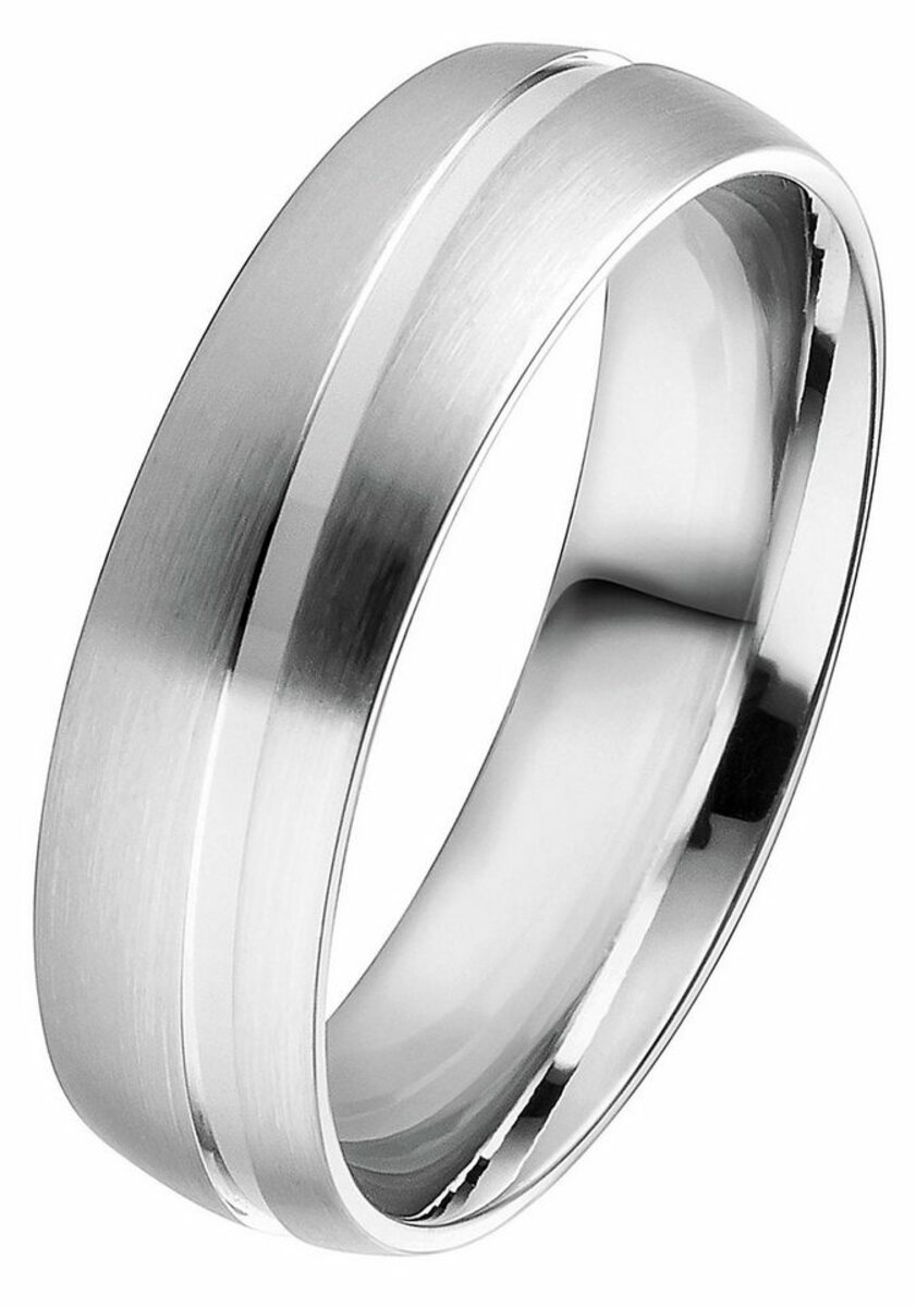 Bild 1 von DOOSTI Trauring Schmuck Geschenk Silber 925 Trauring Ehering Partnerring LIEBE, Made in Germany, wahlweise mit oder ohne Brillanten, Silberfarben