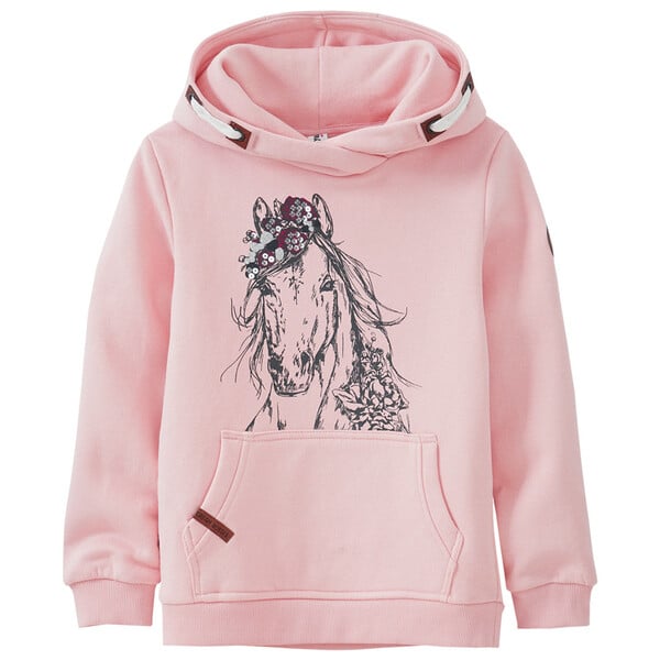 Bild 1 von Mädchen Hoodie mit Pferde-Print ROSA