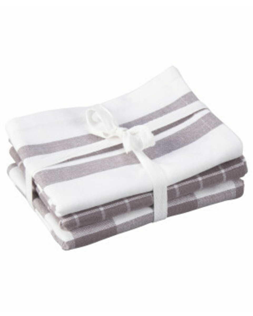 Bild 1 von Geschirrtücher, 3er-Pack, ca. 50 x 70 cm, grau