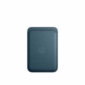 iPhone Feingewebe Wallet mit MagSafe - Pazifikblau