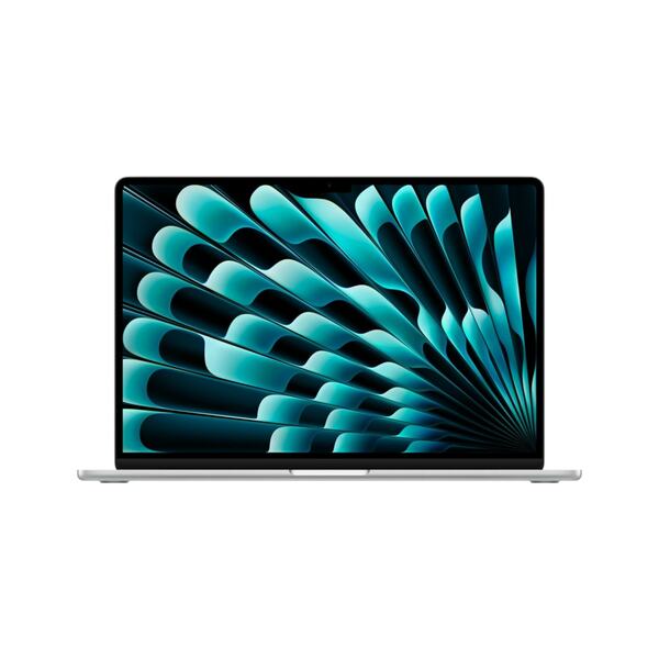 Bild 1 von MacBook Air, 15 Zoll, 2024, Silber, M3, 8-Core CPU, 10-Core GPU, 8 GB, 256 GB SSD