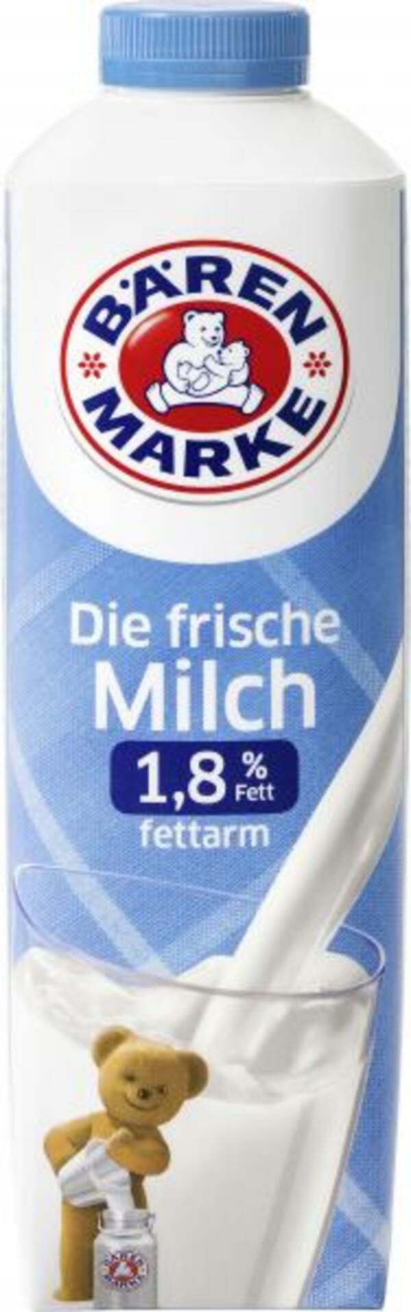 Bild 1 von Bärenmarke Die frische Milch fettarm 1,8%