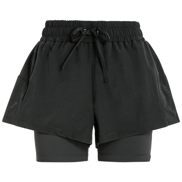 Bild 1 von Damen Sport-Shorts zweilagig SCHWARZ