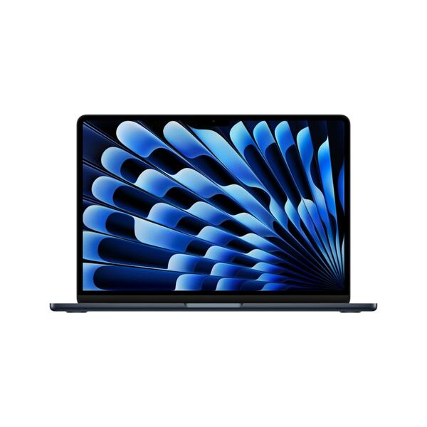Bild 1 von MacBook Air, 13 Zoll, 2024, Mitternacht, M3, 8-Core CPU, 8-Core GPU, 8 GB, 256 GB SSD