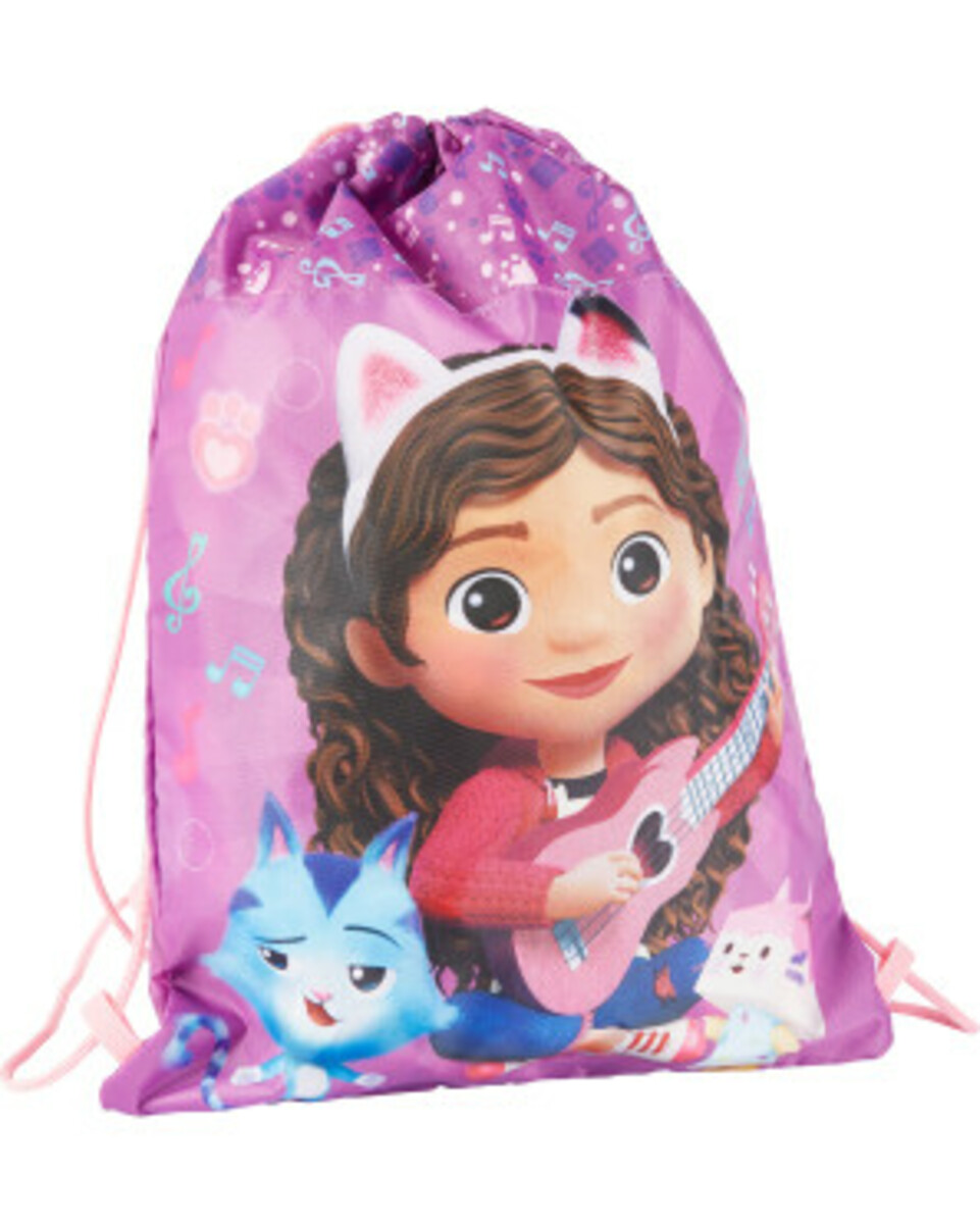 Bild 1 von Gabby´s Dollhouse Sportbeutel, ca. 28 x 39 cm, Lila/Rosa