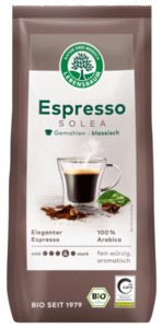 Kaffee oder Espresso Solea