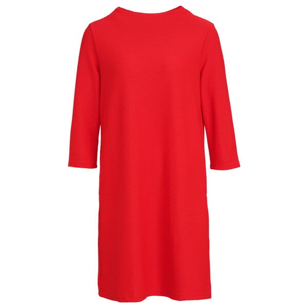 Bild 1 von Damen Kleid mit kurzem Stehkragen ROT