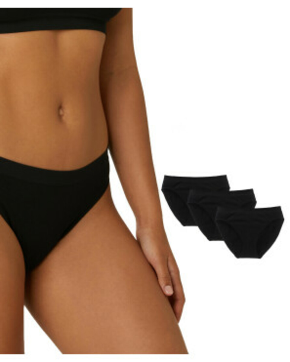 Bild 1 von Slips in Schwarz, 3er-Pack, Janina, schwarz