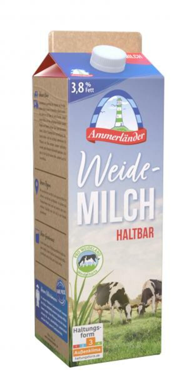 Bild 1 von Ammerländer Weidemilch 3, 8% haltbar