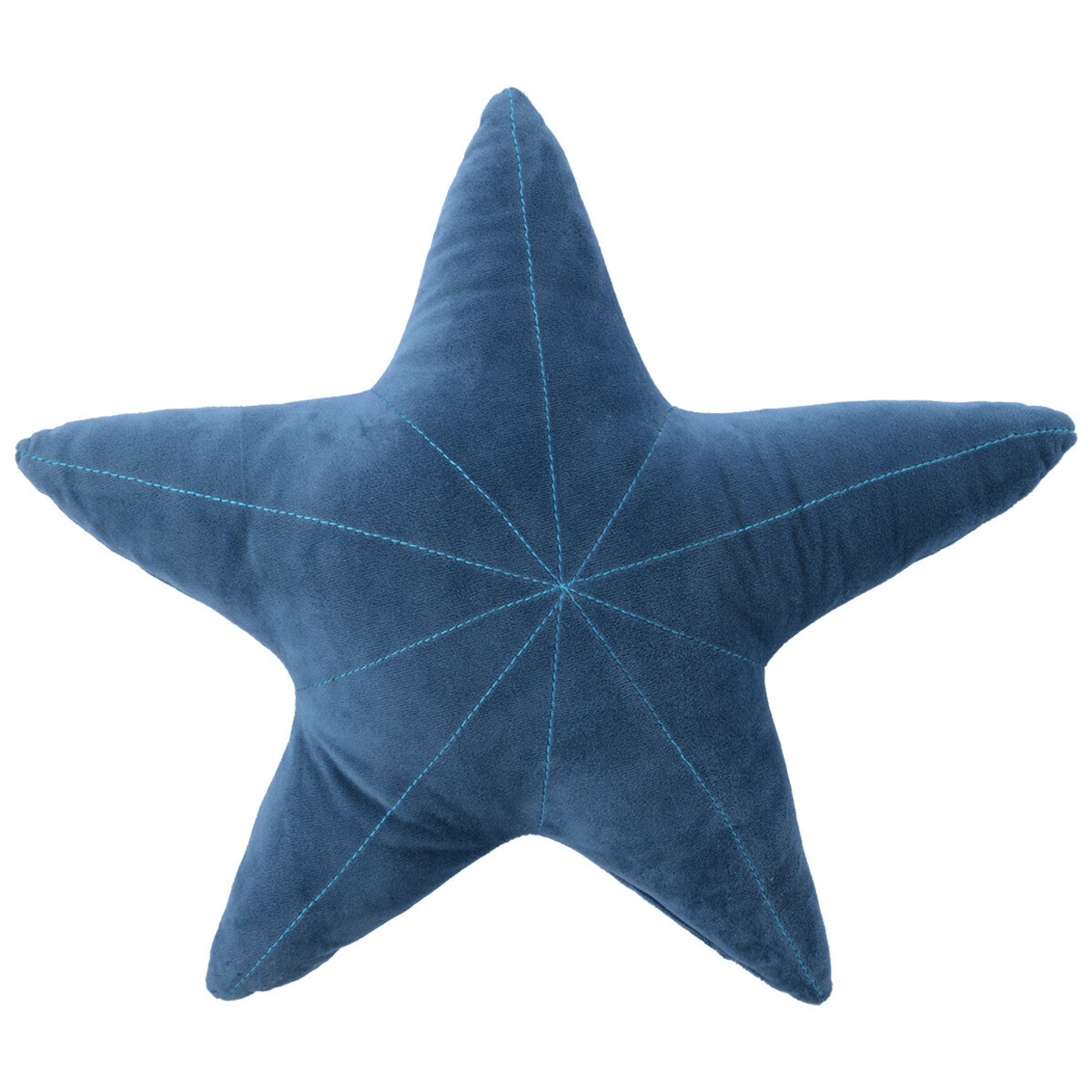 Bild 1 von Figurenkissen Seestern aus weicher Qualität DUNKELBLAU