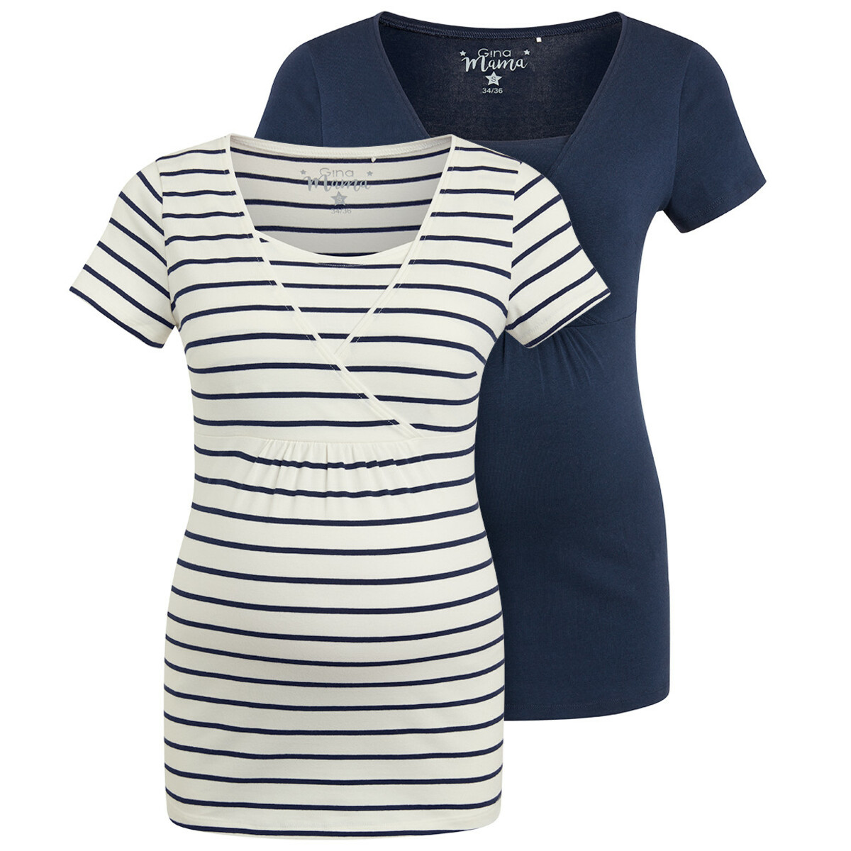 Bild 1 von 2 Damen Umstands-T-Shirts mit Stillfunktion WEISS