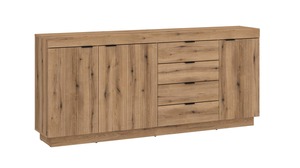 Sideboard 4 Schubladen Coast Evoke Eiche 186 cm - DELAMAR