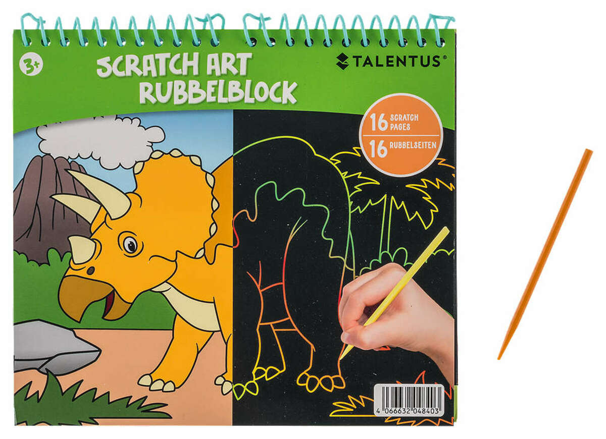 Bild 1 von TALENTUS® Kratzbuch »Dinosaurier«