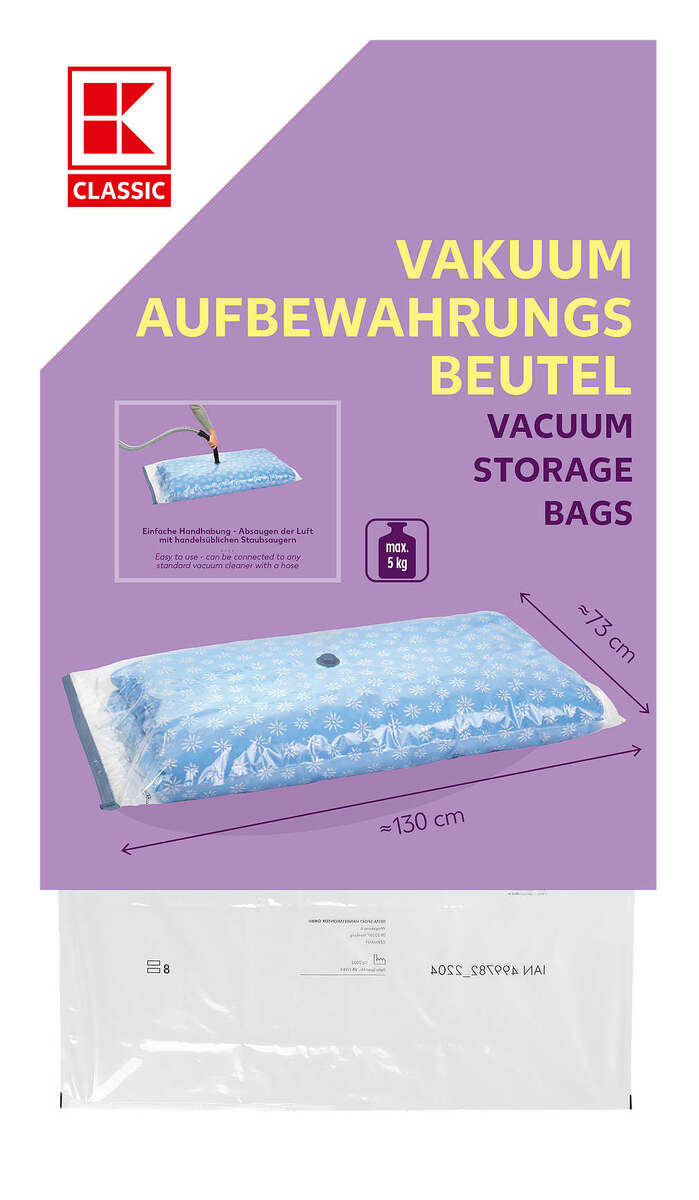 Bild 1 von K-CLASSIC Vakuum-Aufbewahrungsbeutel