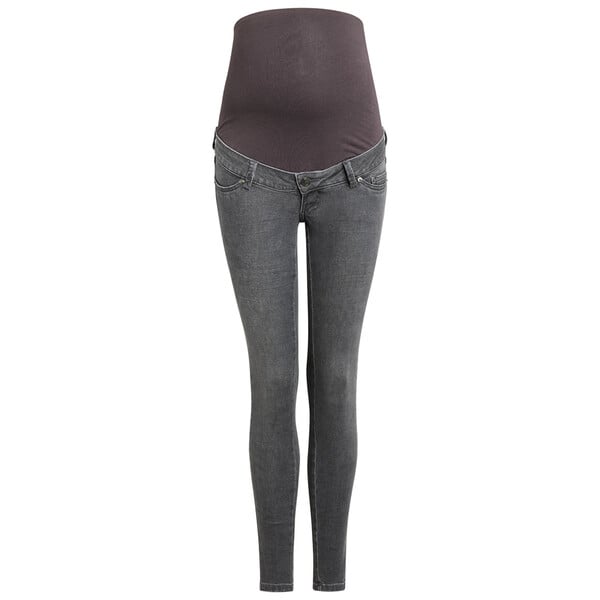 Bild 1 von Damen Umstands-Jeans im 5-Pocket-Style DUNKELGRAU