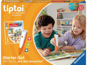 TIPTOI tiptoi® Starter-Set: Stift und Bauernhof-Buch tiptoi Mehrfarbig