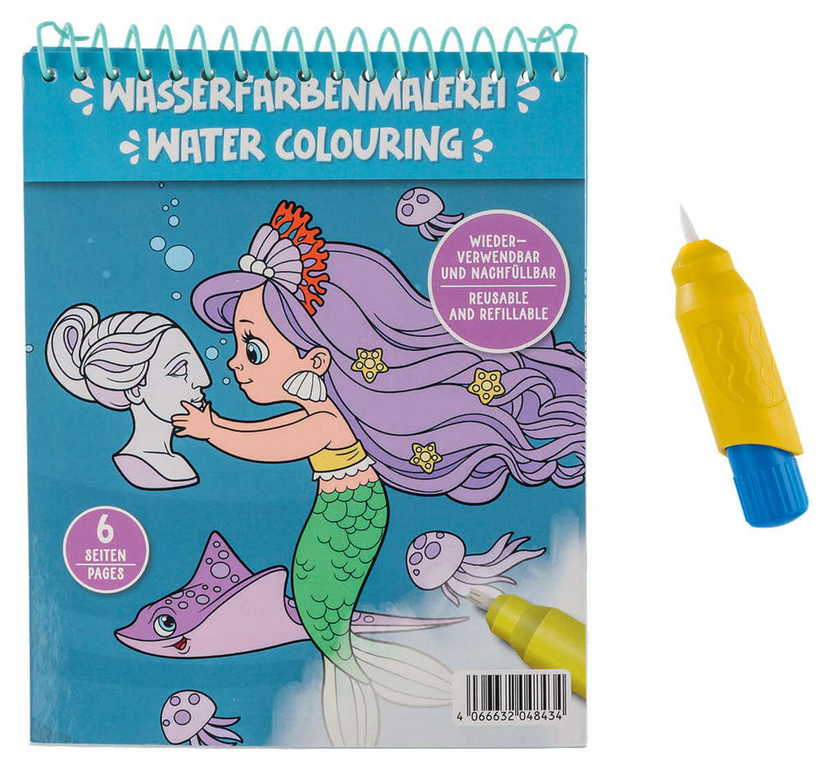 Bild 1 von TALENTUS® Wassermalbuch »Meerjungfrau«