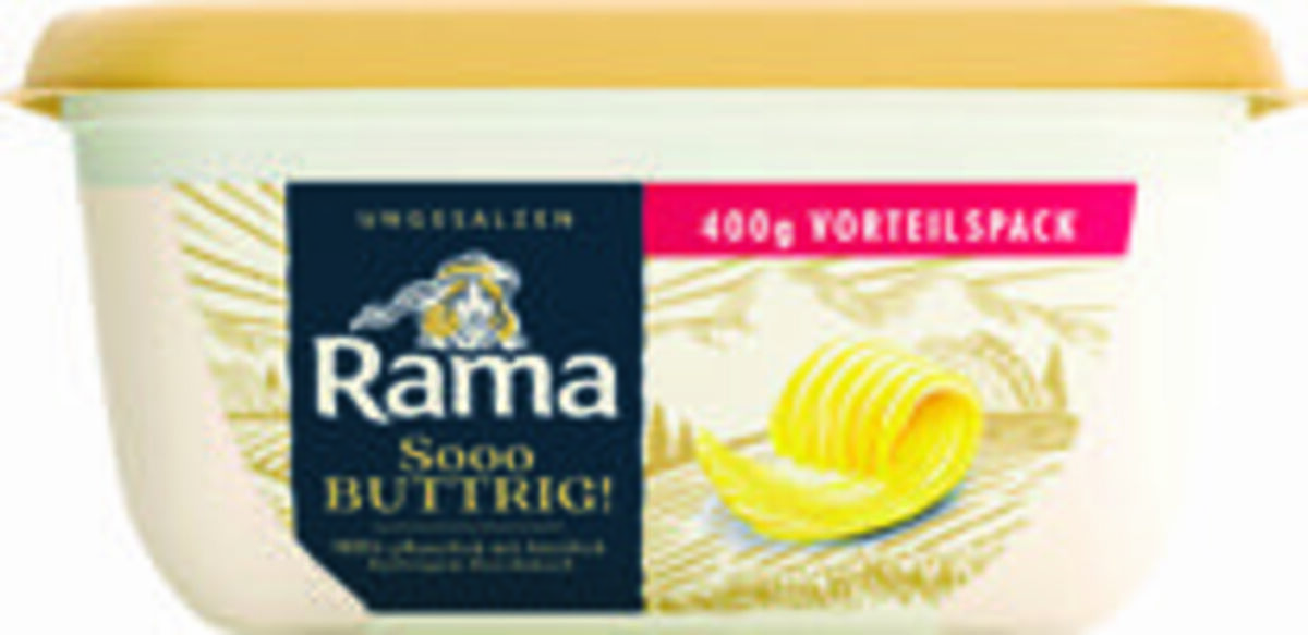 Bild 1 von Rama Sooo BUTTRIG! ungesalzen XXL 400 g
