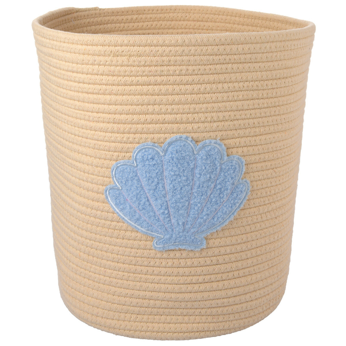 Bild 1 von Großer Aufbewahrungskorb mit Muschel HELLBLAU / BEIGE
