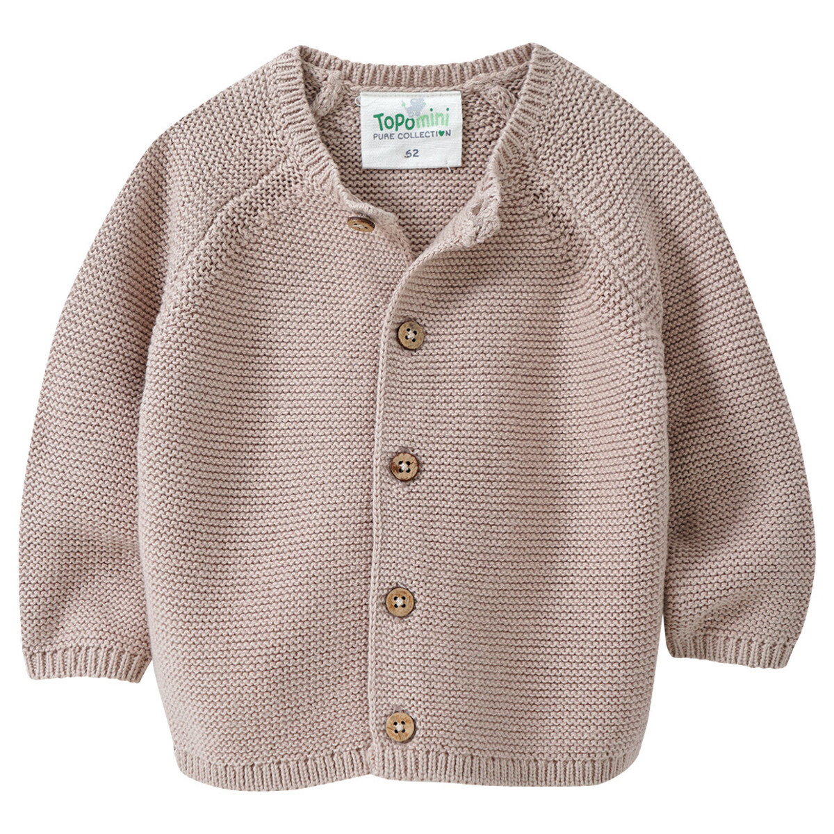 Bild 1 von Newborn Strickjacke mit Knopfleiste BEIGE