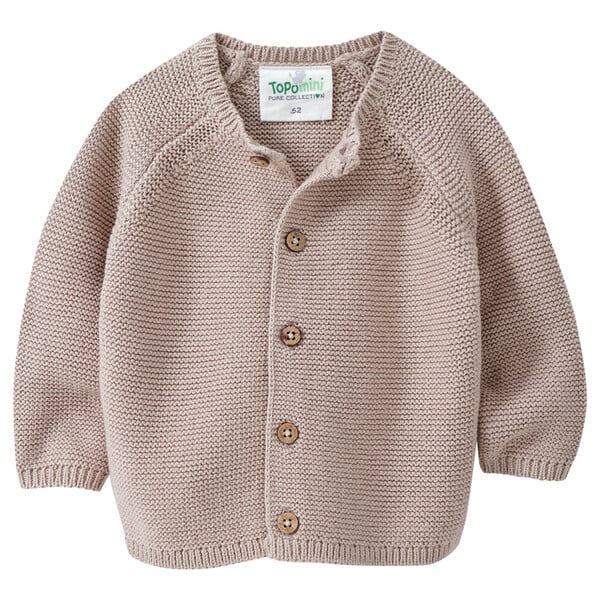 Bild 1 von Newborn Strickjacke mit Knopfleiste BEIGE