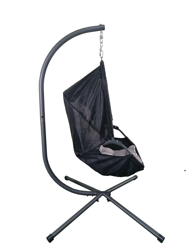 Bild 4 von HC Garten & Freizeit Hängesessel, faltbar, 122x117x195 cm