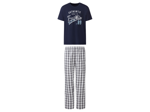 Bild 1 von LIVERGY® Herren Pyjama aus reiner Bio-Baumwolle