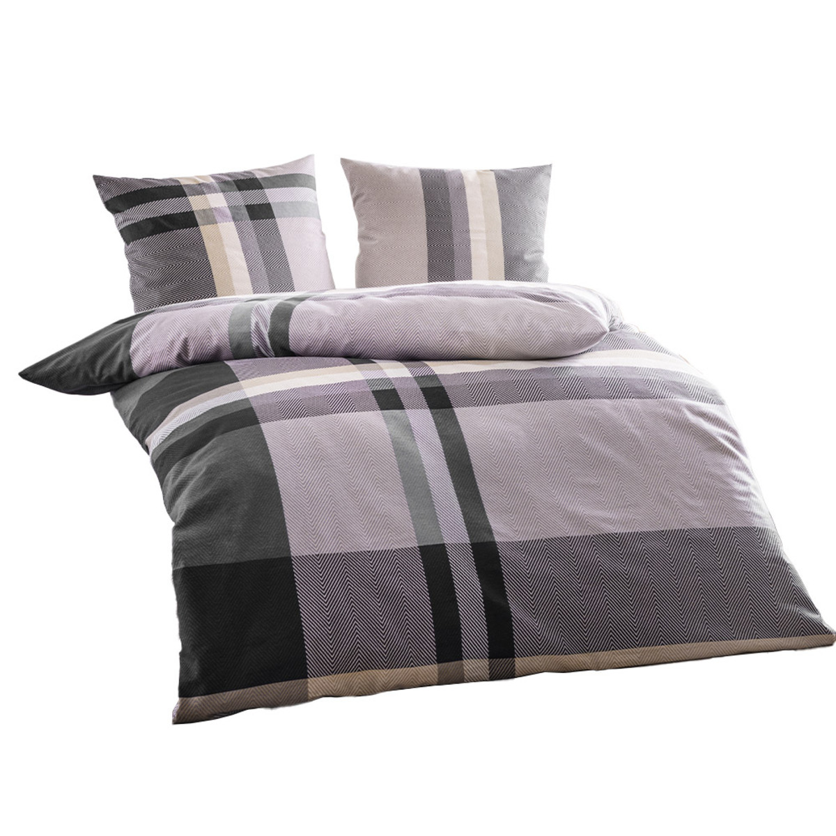 Bild 4 von Dreamtex Feinbiber-Bettwäsche, ca. 155 x 220 cm