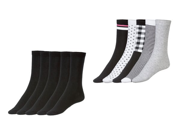 Bild 1 von esmara® Damen Socken, 5 Paar, mit Baumwolle