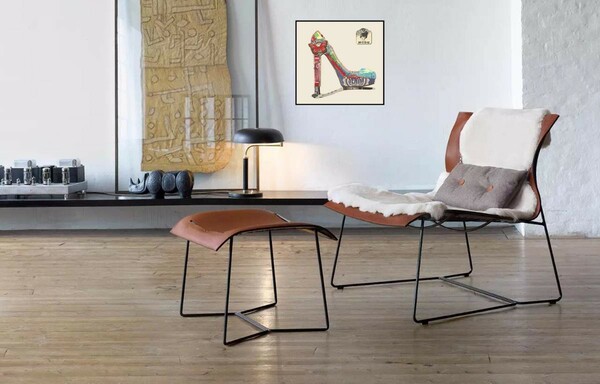 Bild 2 von Kayoom Papier Wandbild High Heels I 42x42 FRE722