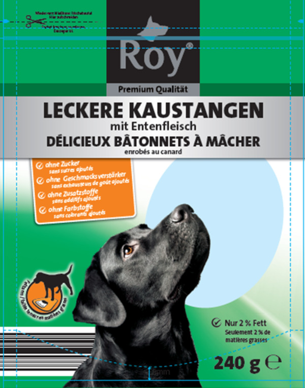 Bild 1 von Roy Leckere Kaustangen mit Entefleisch 240g